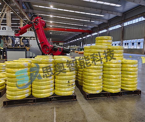 線材自動纏繞包裝線